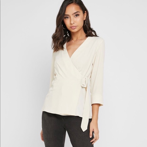 Topshop Tops - Top shop cream top